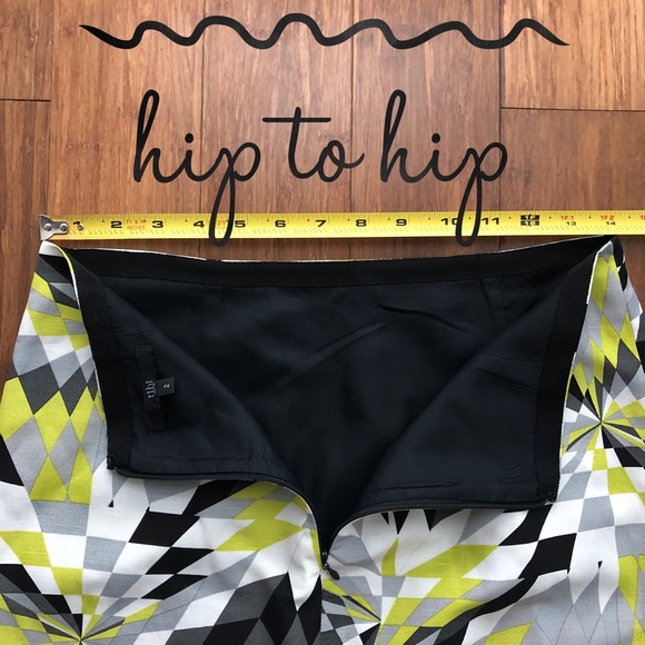 💚◾️Tibi Geometric High-Wasted Pencil Skirt◾️💚 - Picture 4 of 4